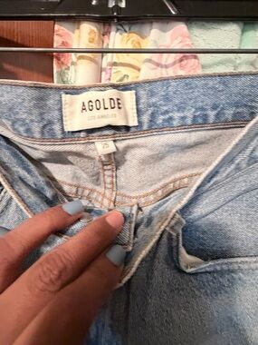 AGOLDE Light Wash Women's Jeans - Classic High-Rise